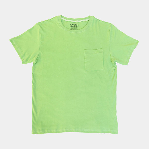 Supima Pocket T - Jade