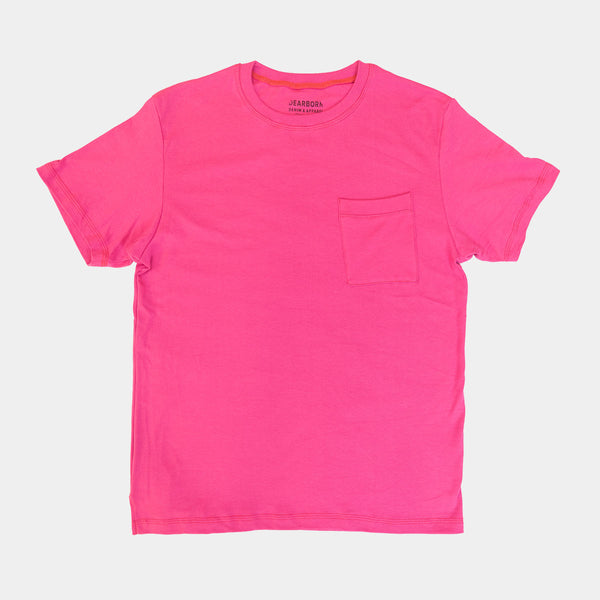 Supima Pocket T - Magenta