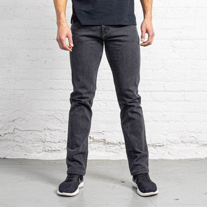 Tailored Fit Gray Wash