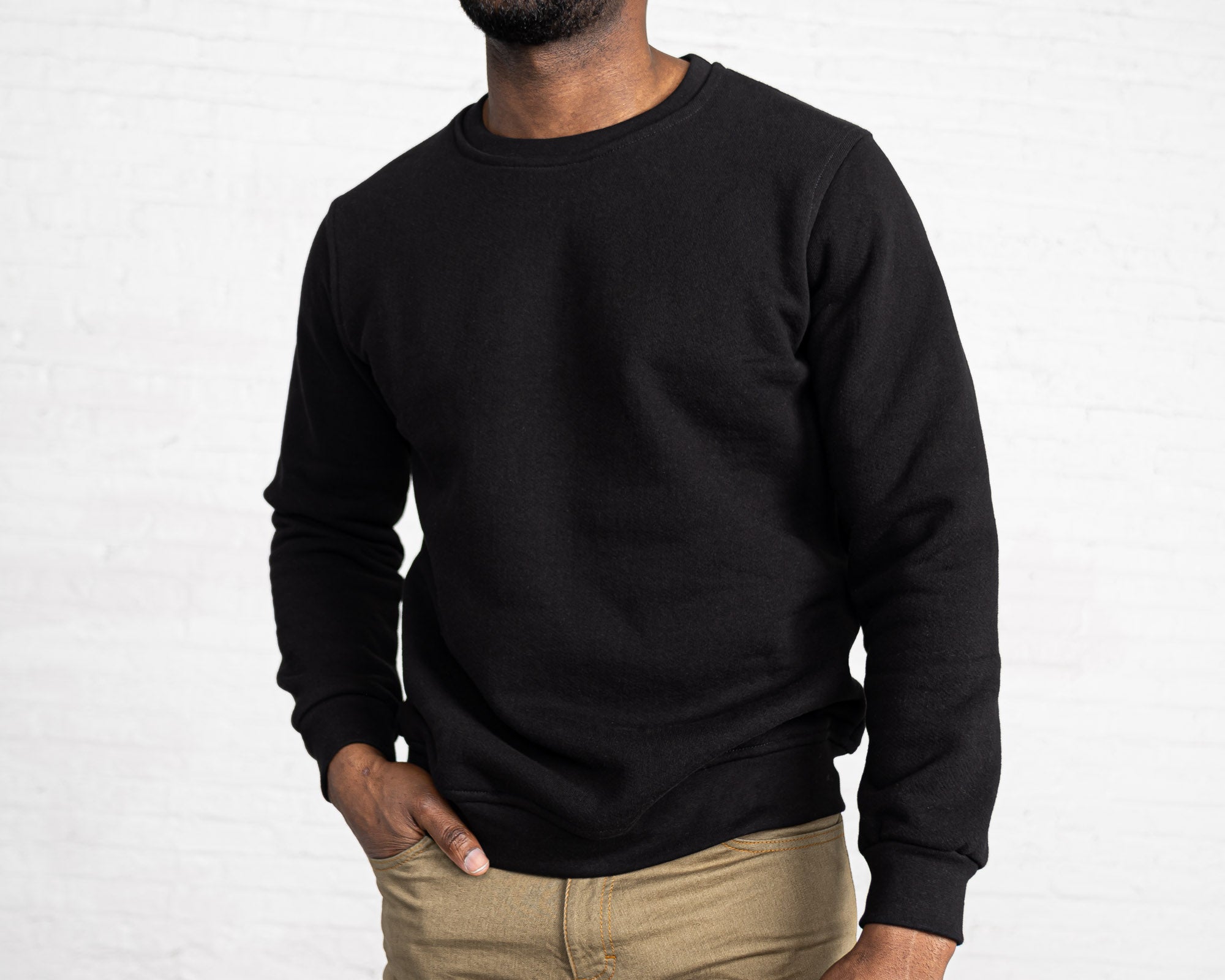 Collegiate Sweatshirt - Black