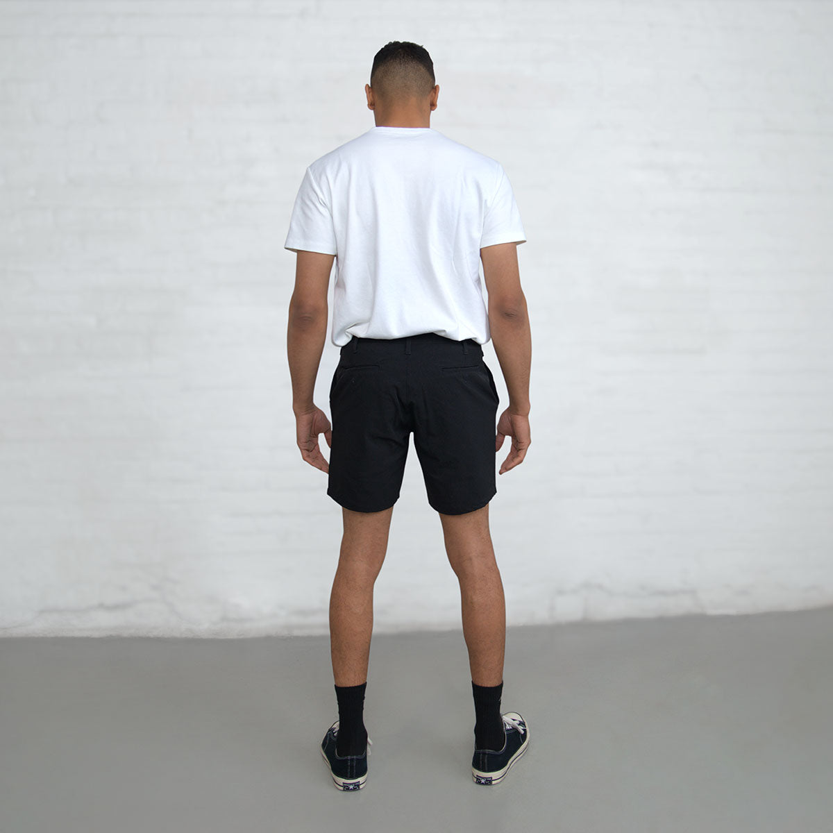 Tailored Technical Shorts - Black