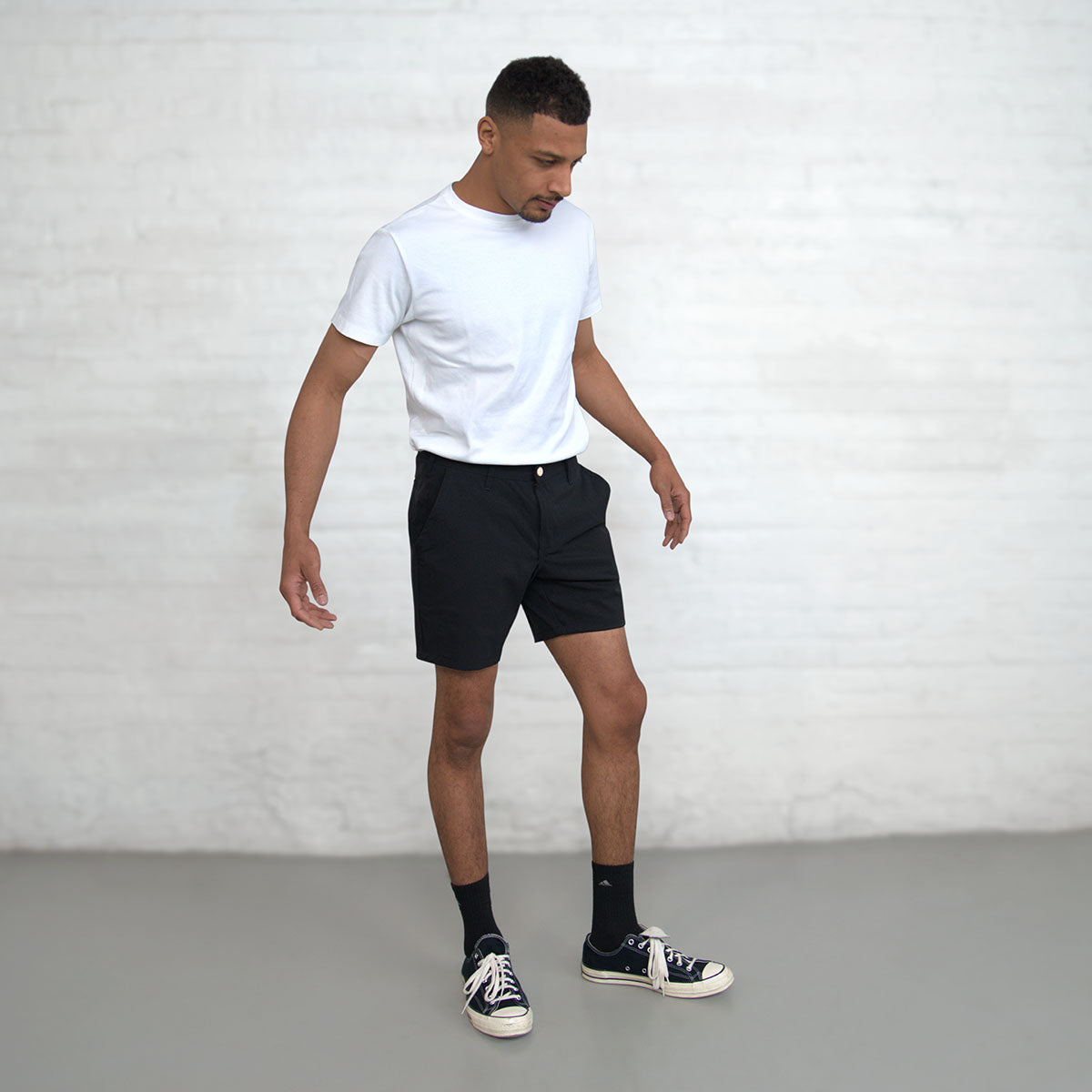 Tailored Technical Shorts - Black