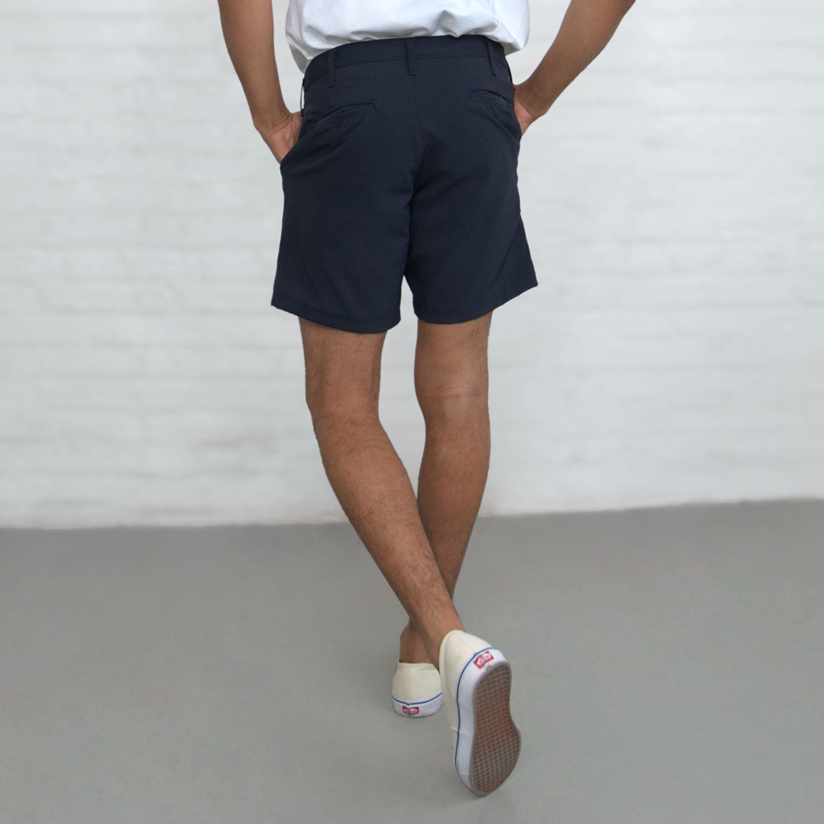 Tailored Technical Shorts - Navy