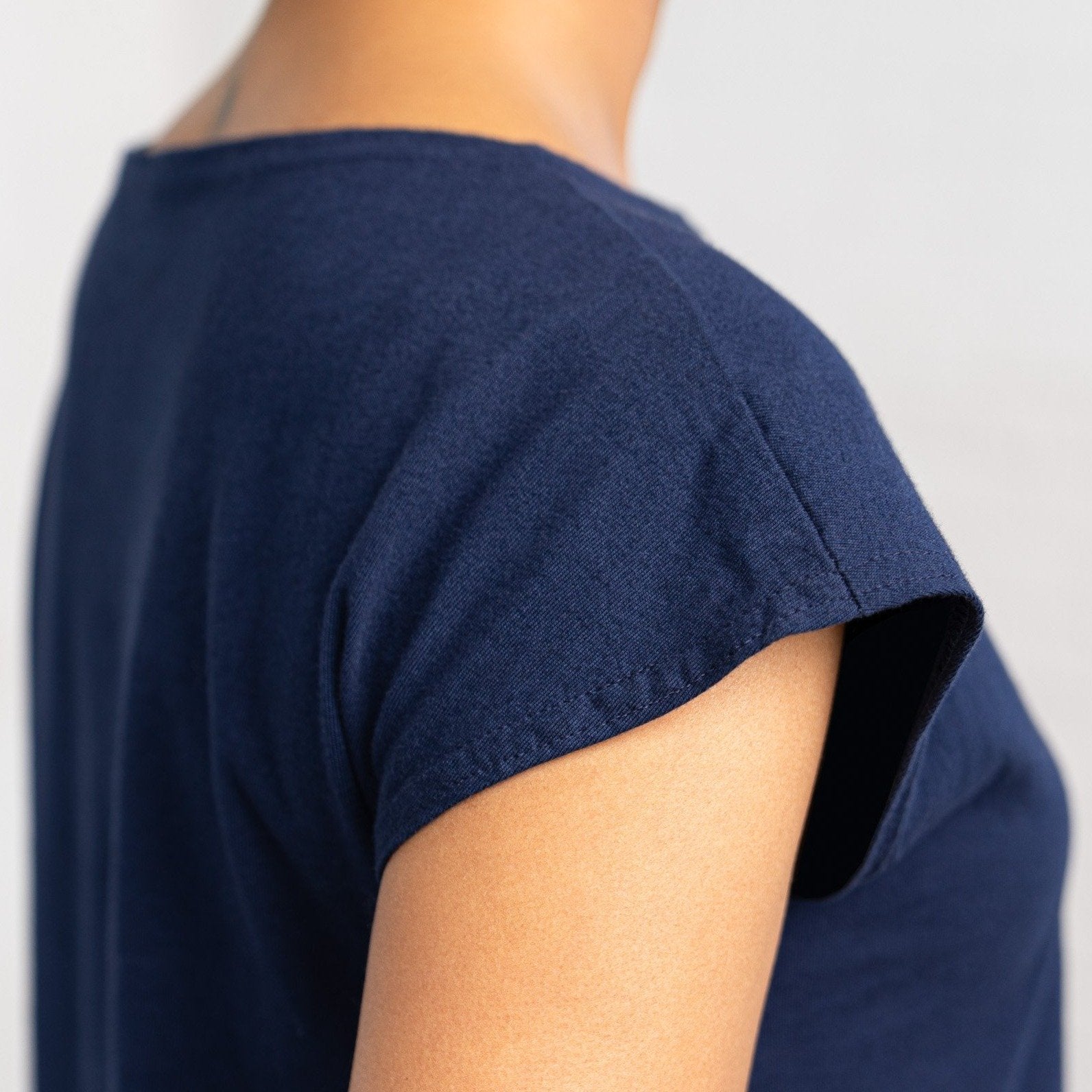 Color:Navy Combed Cotton New