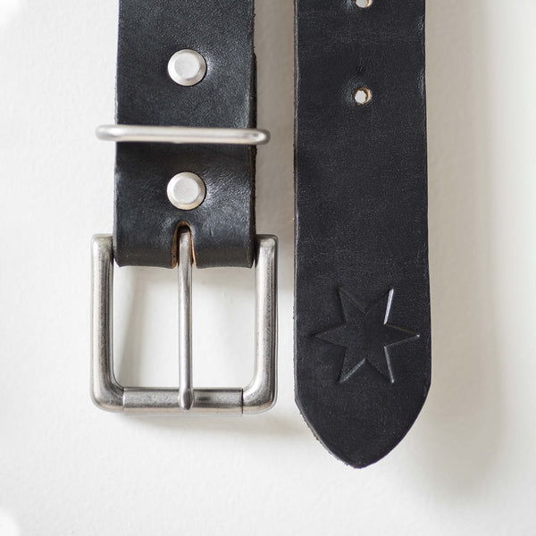Black Leather Belt