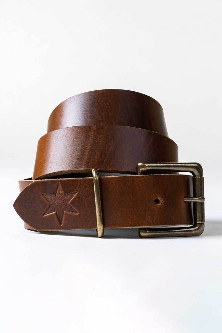 #2: Chicago Tan Leather Belt
