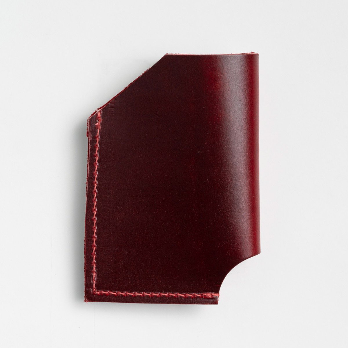 Cherry Leather Card Holder