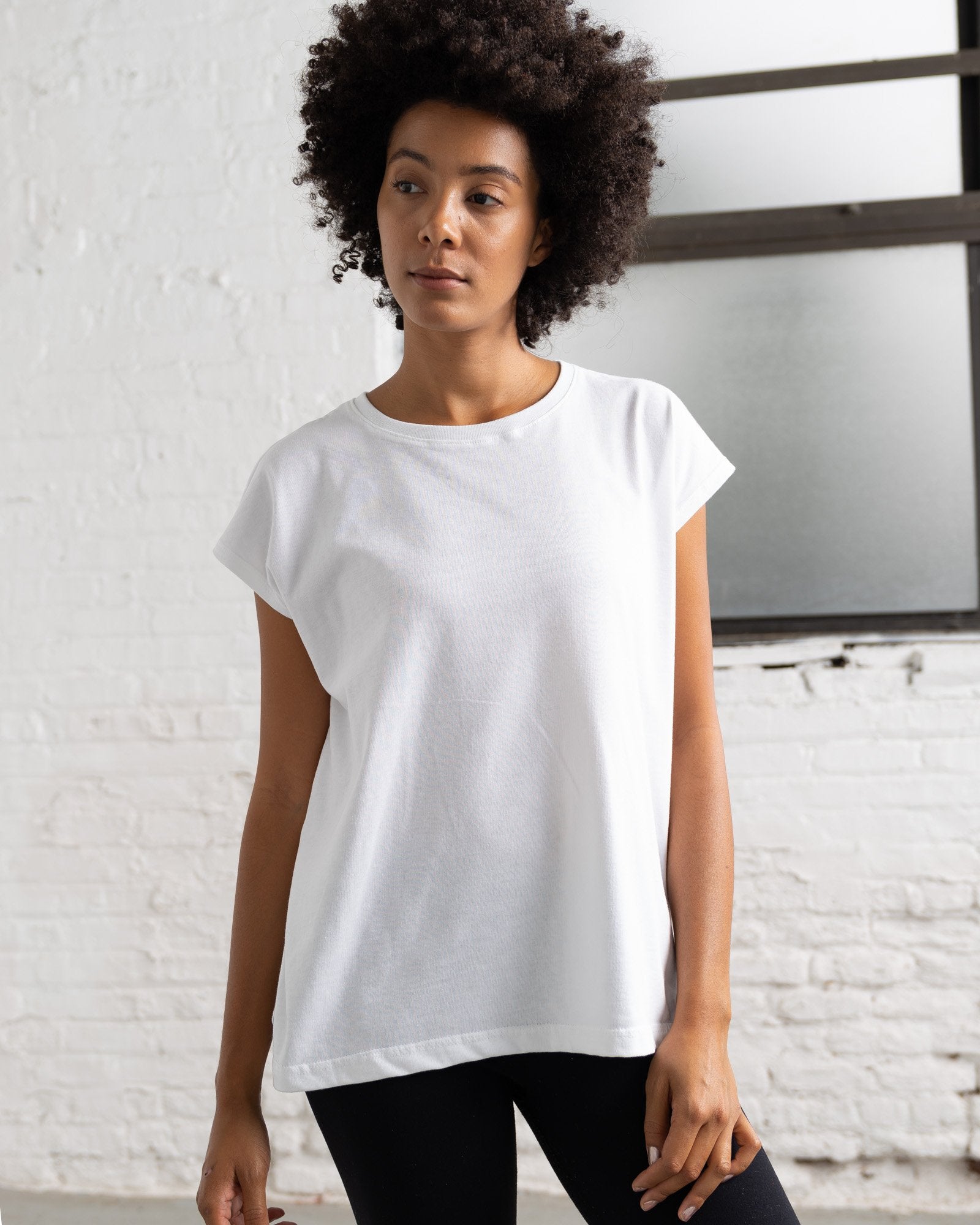 Dolman T Color:White Combed Cotton New T-shirts Women's T-shirts