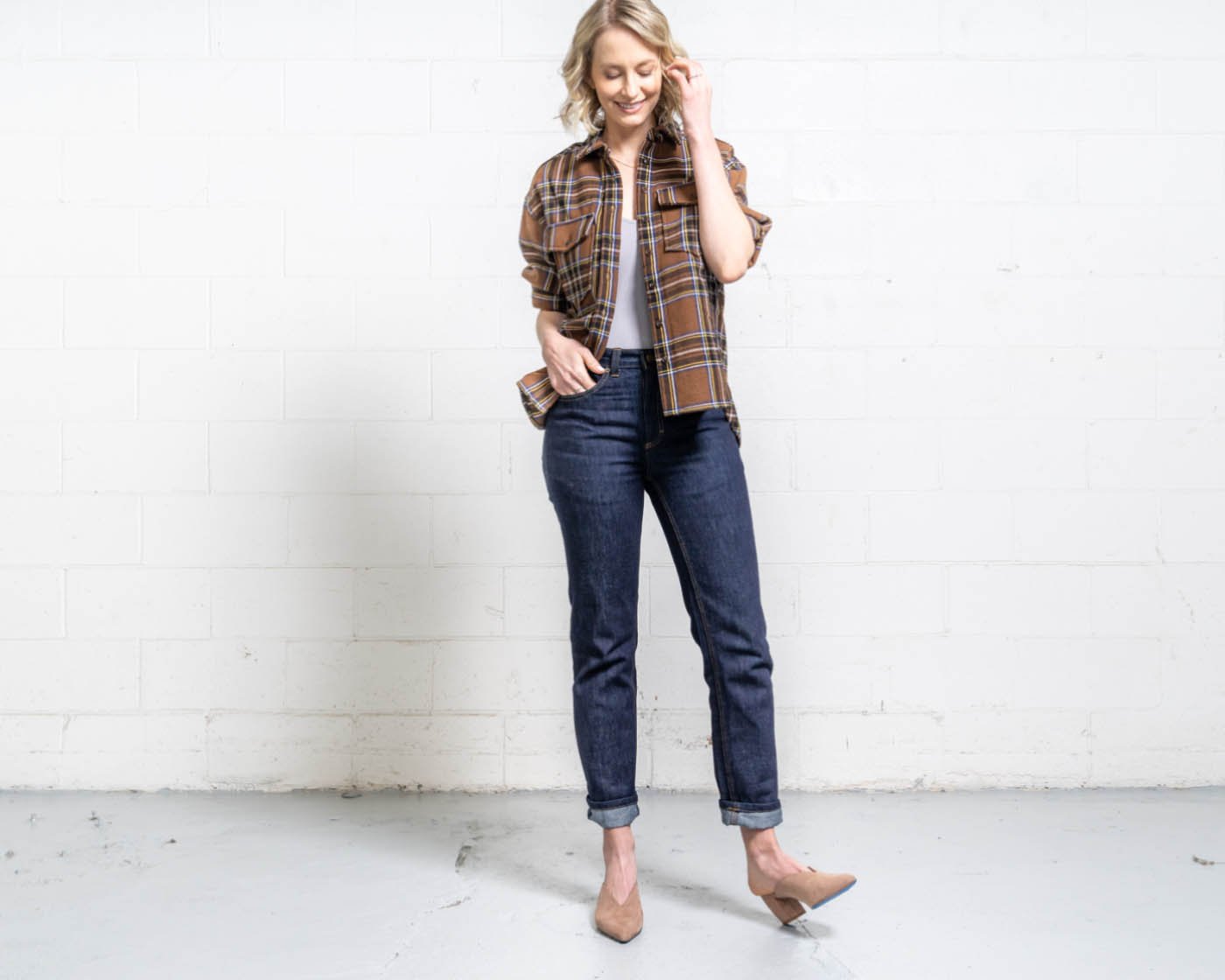 Women's Waist High Jeans
