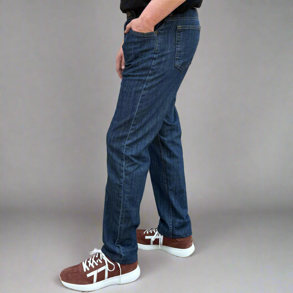 Long Ryder Tailored Fit - 12oz USA Stretch Stone Wash