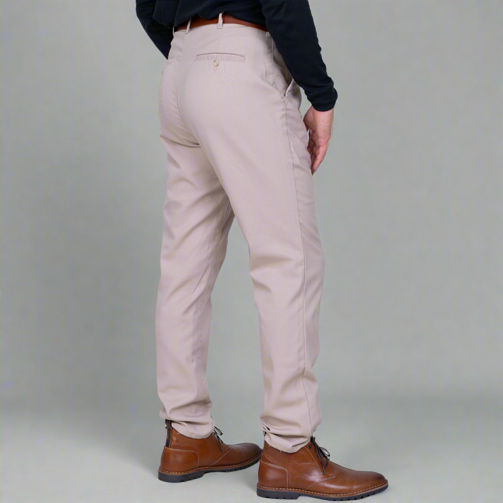High Waisted Chino - Khaki