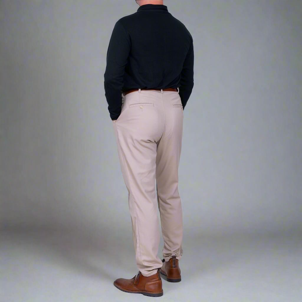 High Waisted Chino - Khaki