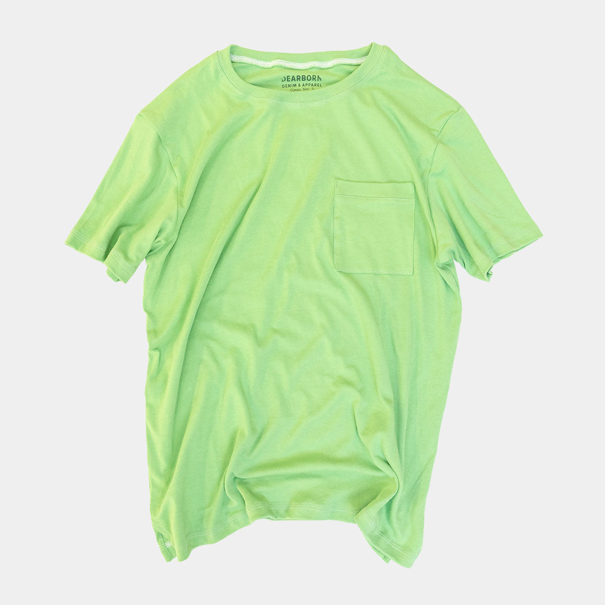 Supima Pocket T - Jade