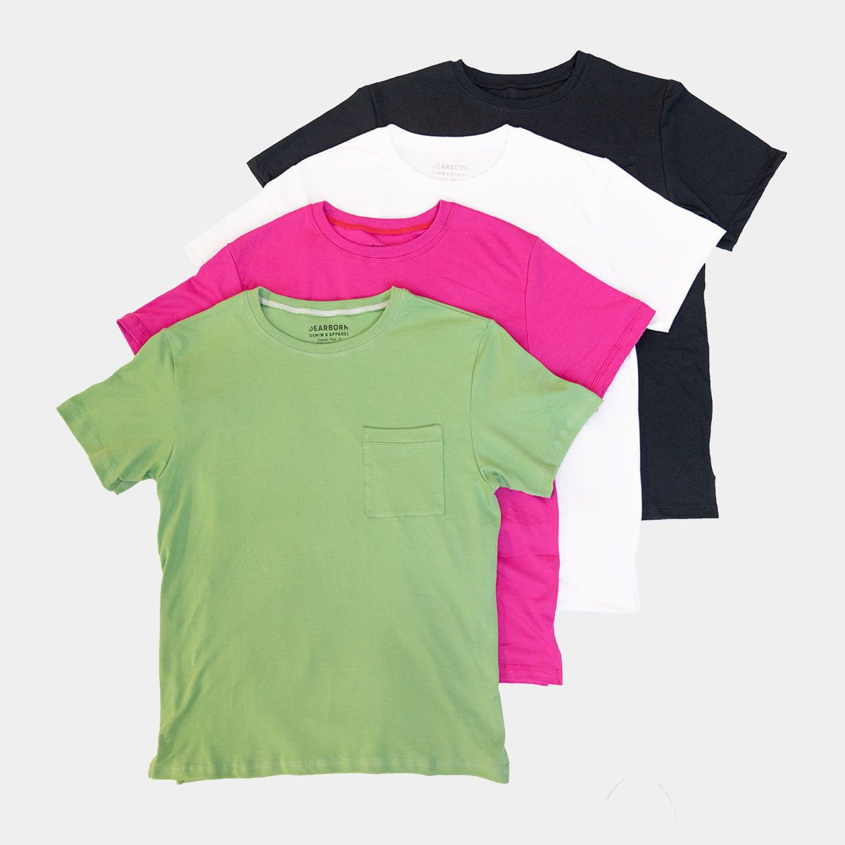 Supima Pocket T - Magenta