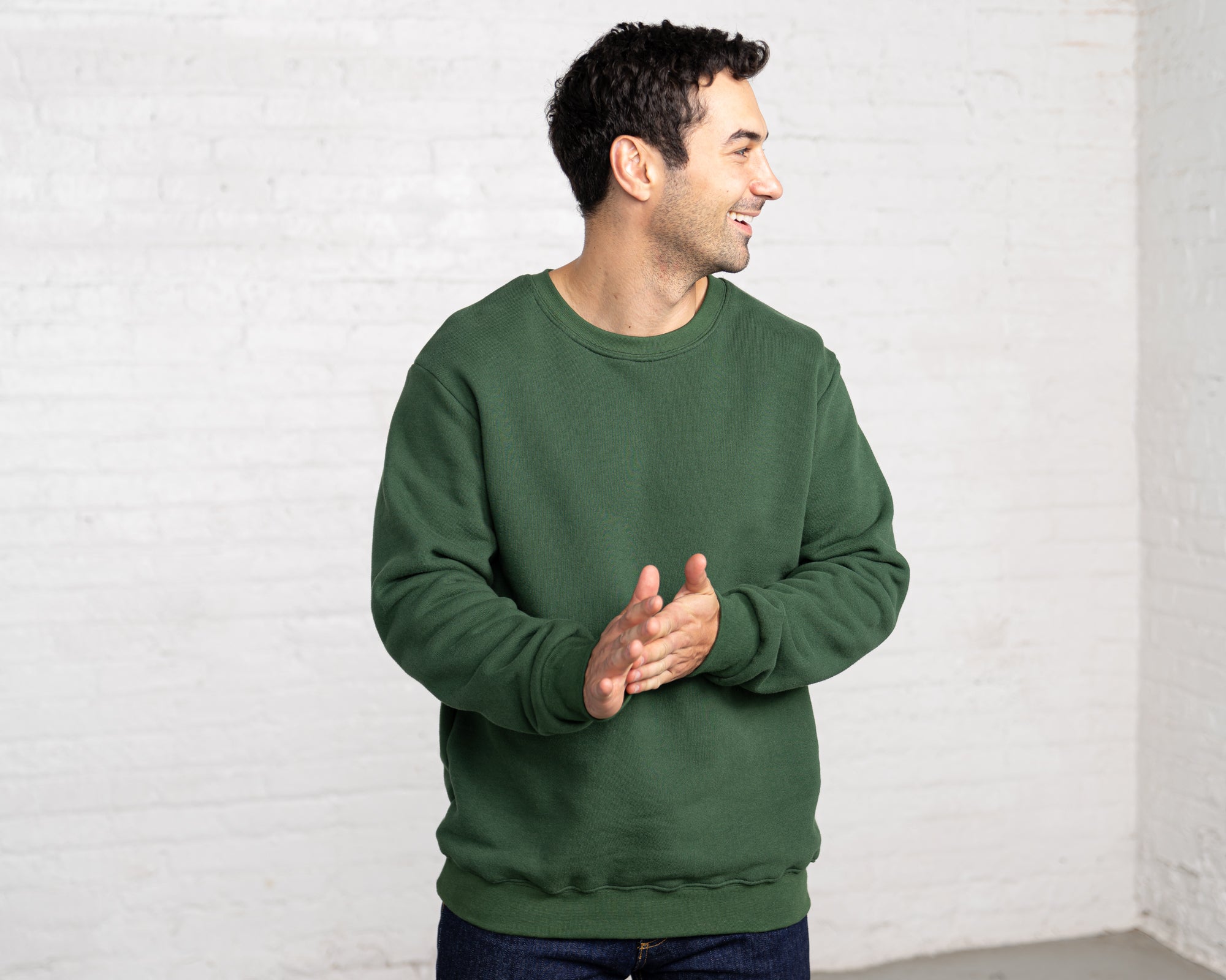 Collegiate Sweatshirt - Green