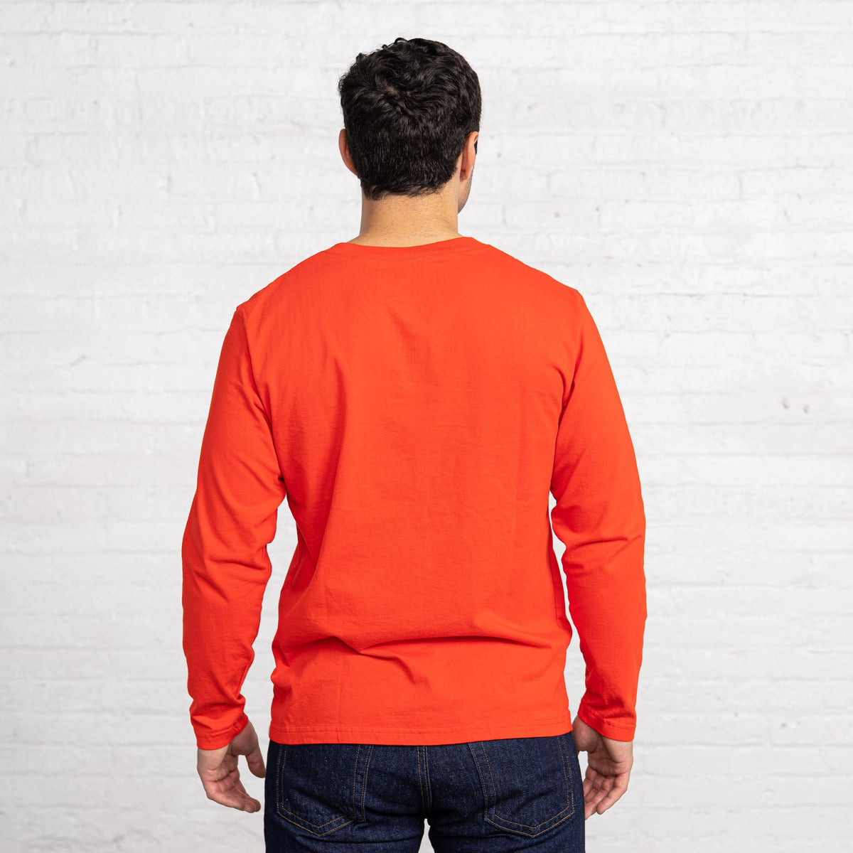 Long Sleeve Henley - Combed Cotton