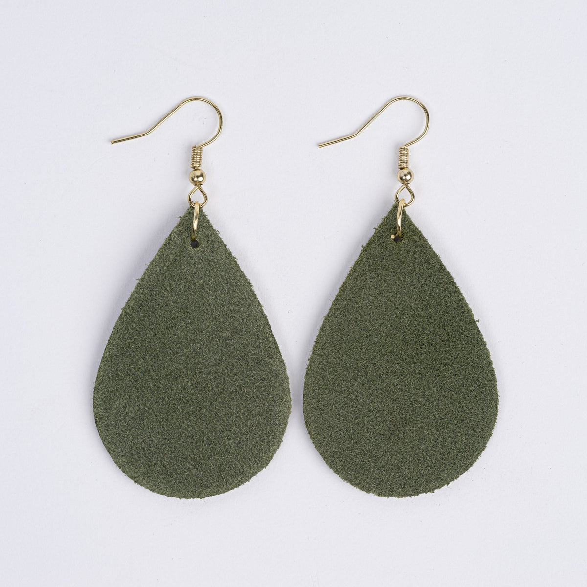 Leather Earrings (teardrop)