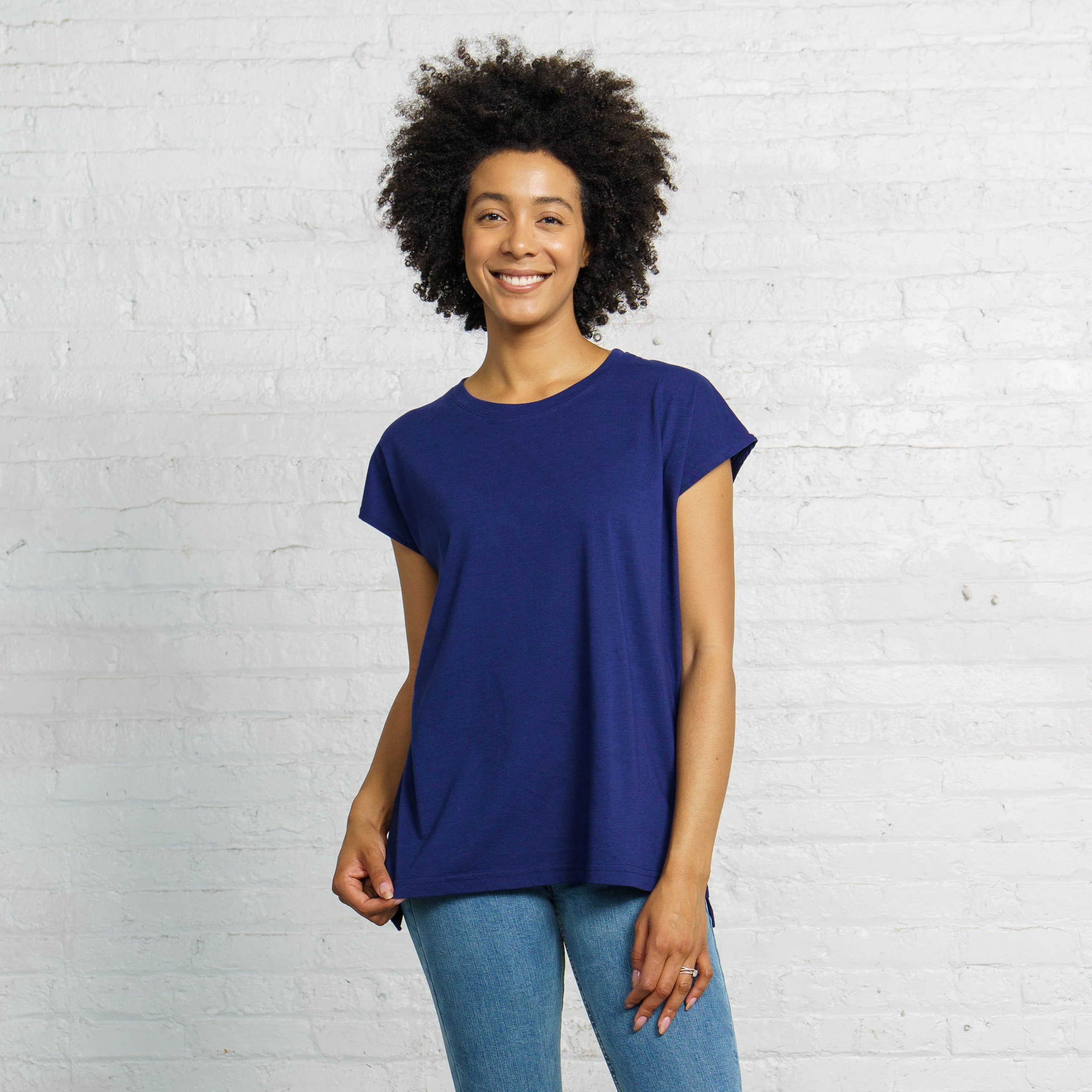 Eco-friendly Dolman Top - Kindness Matters - Natural Clothing Company