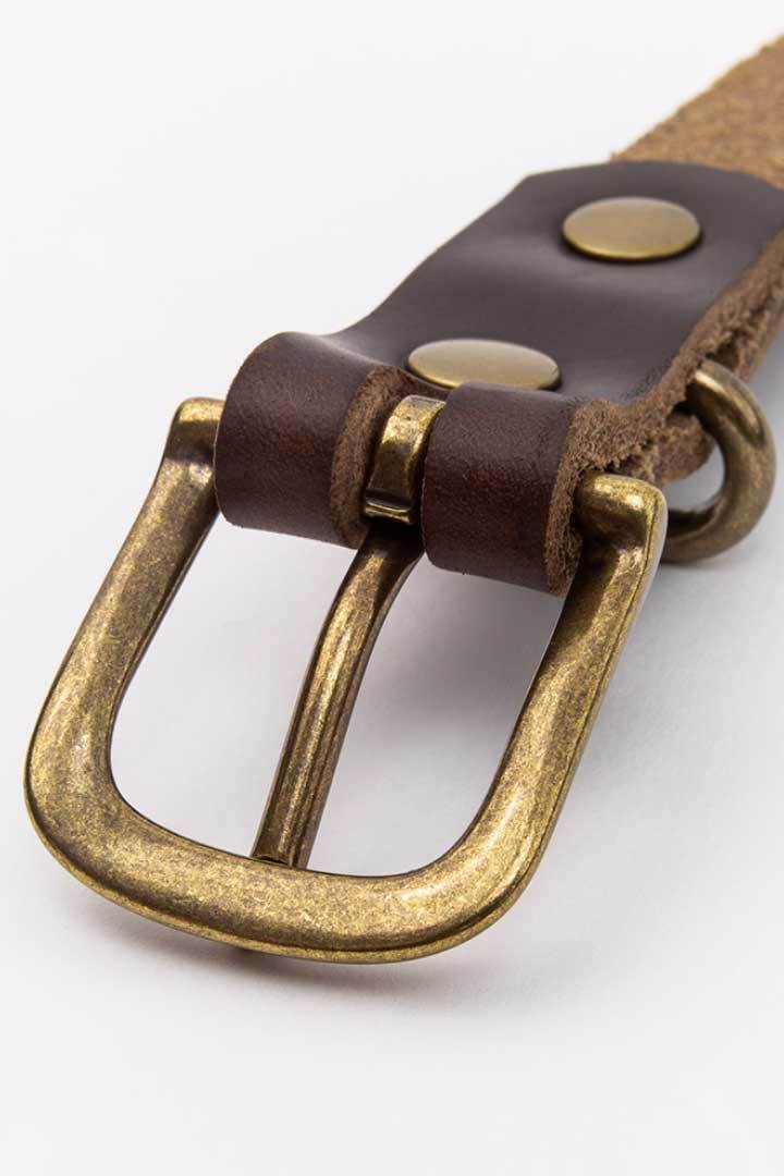 #2: Women's Brown Leather Belt