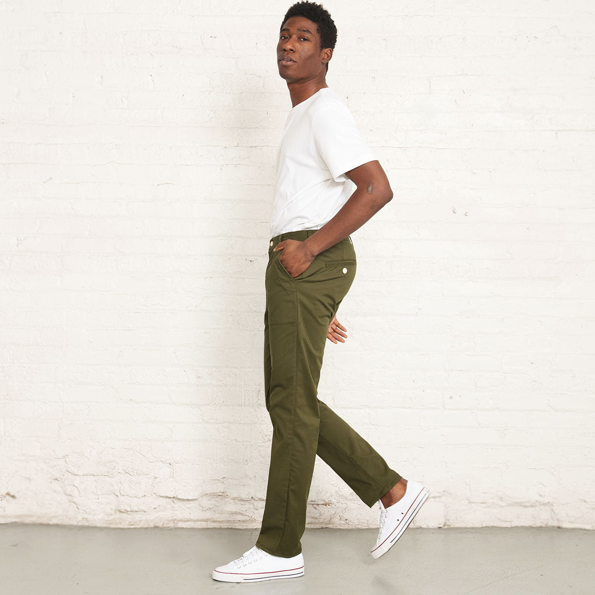 Stretch Chino - Olive
