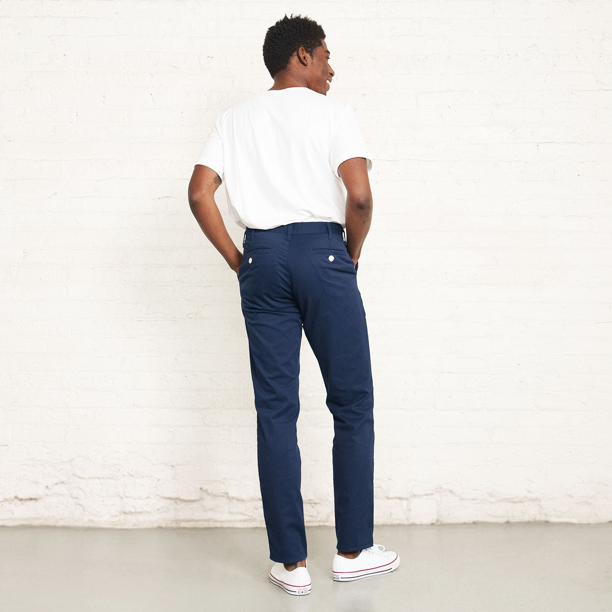 Stretch Chino Navy