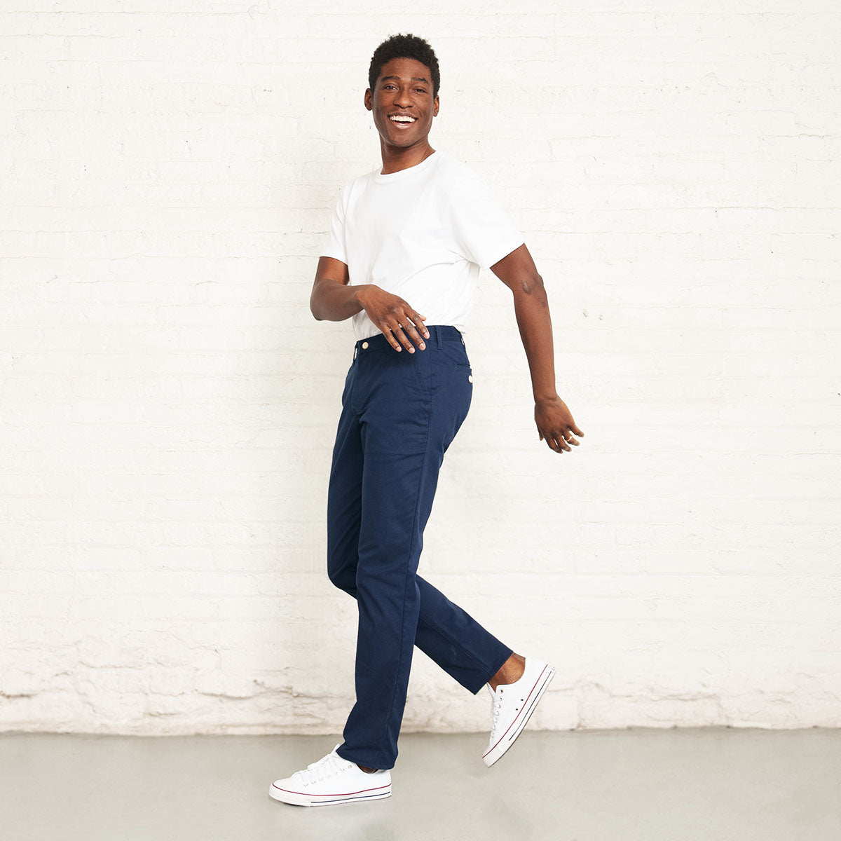 Stretch Chino Navy