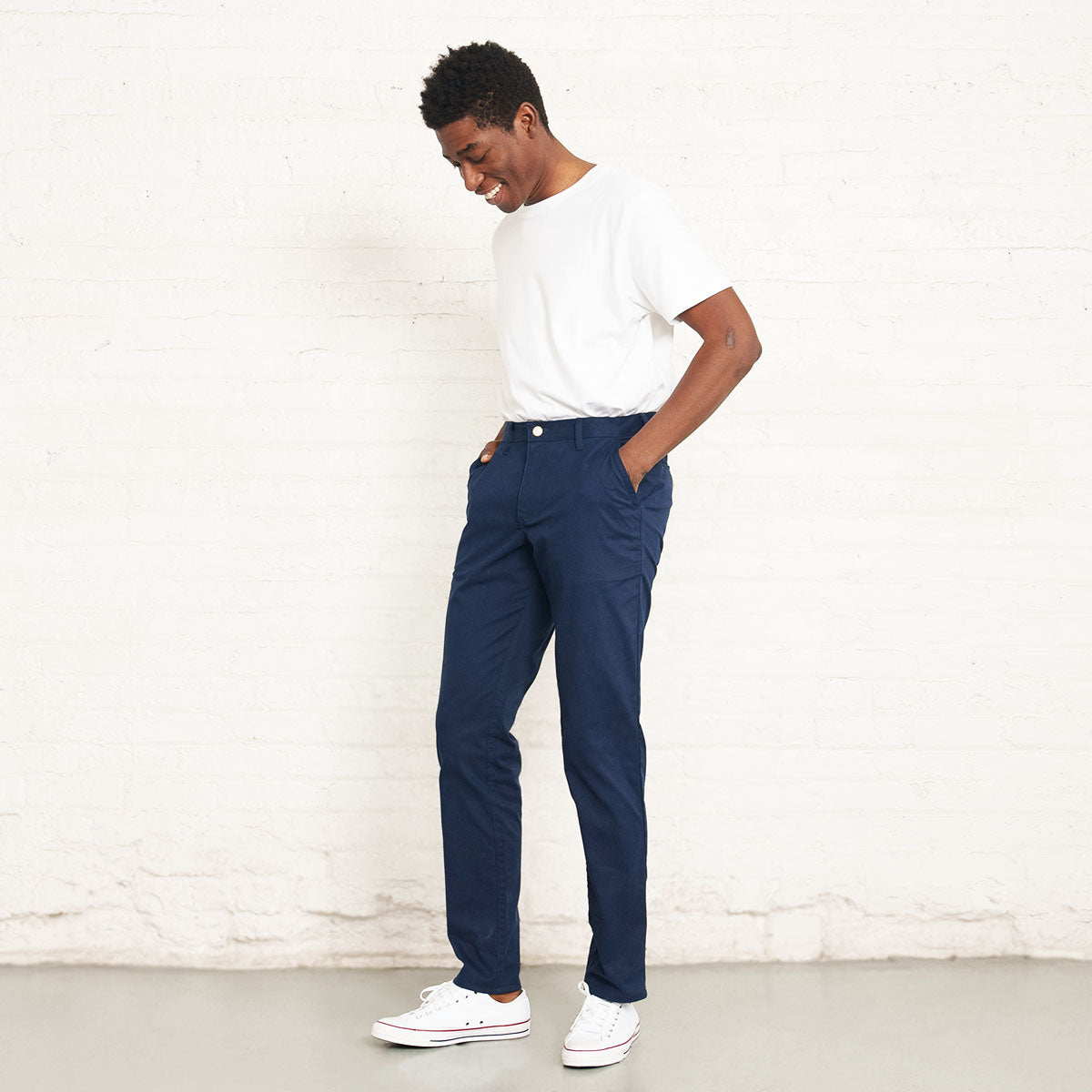 Stretch Chino Navy