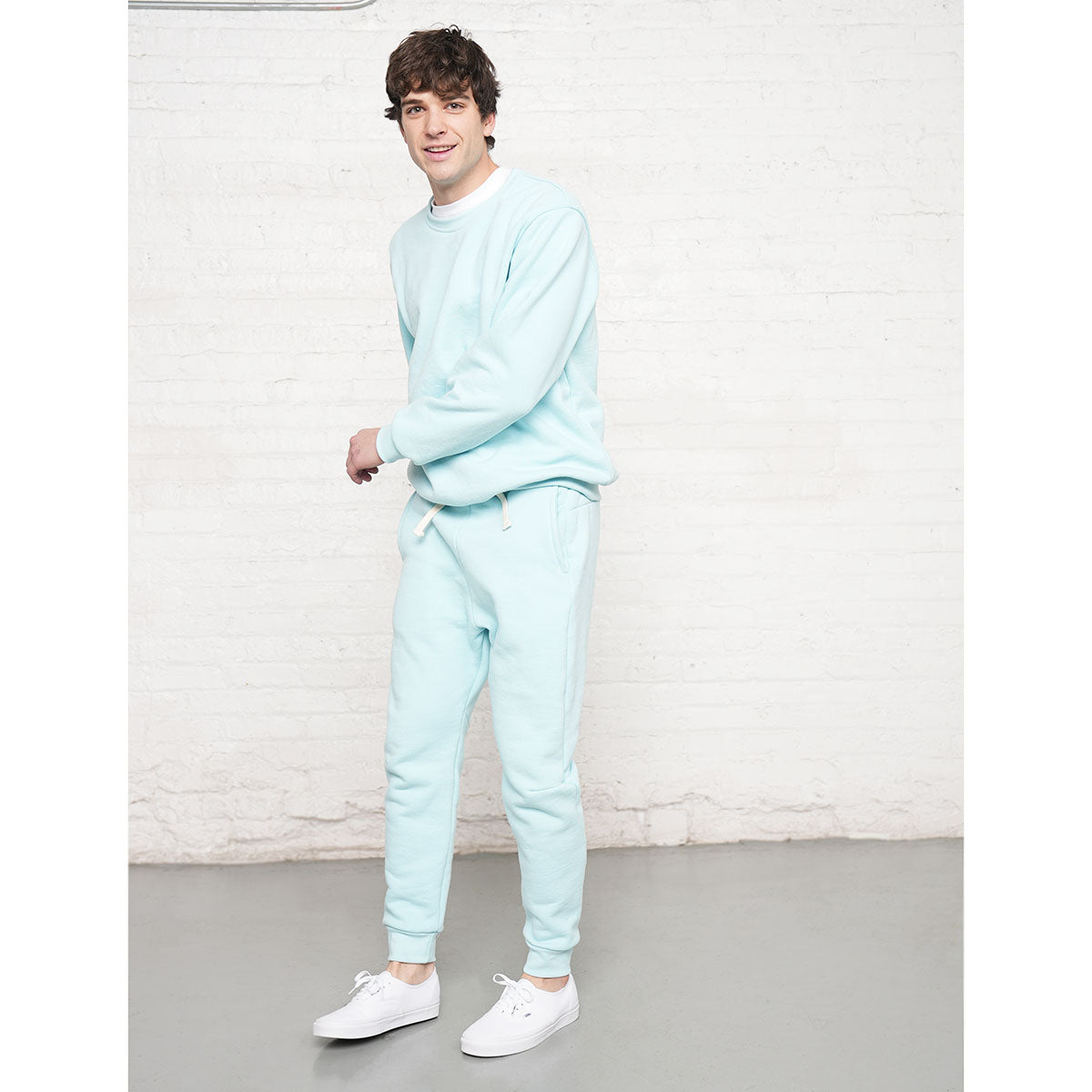 Collegiate Sweatshirt - Crystal