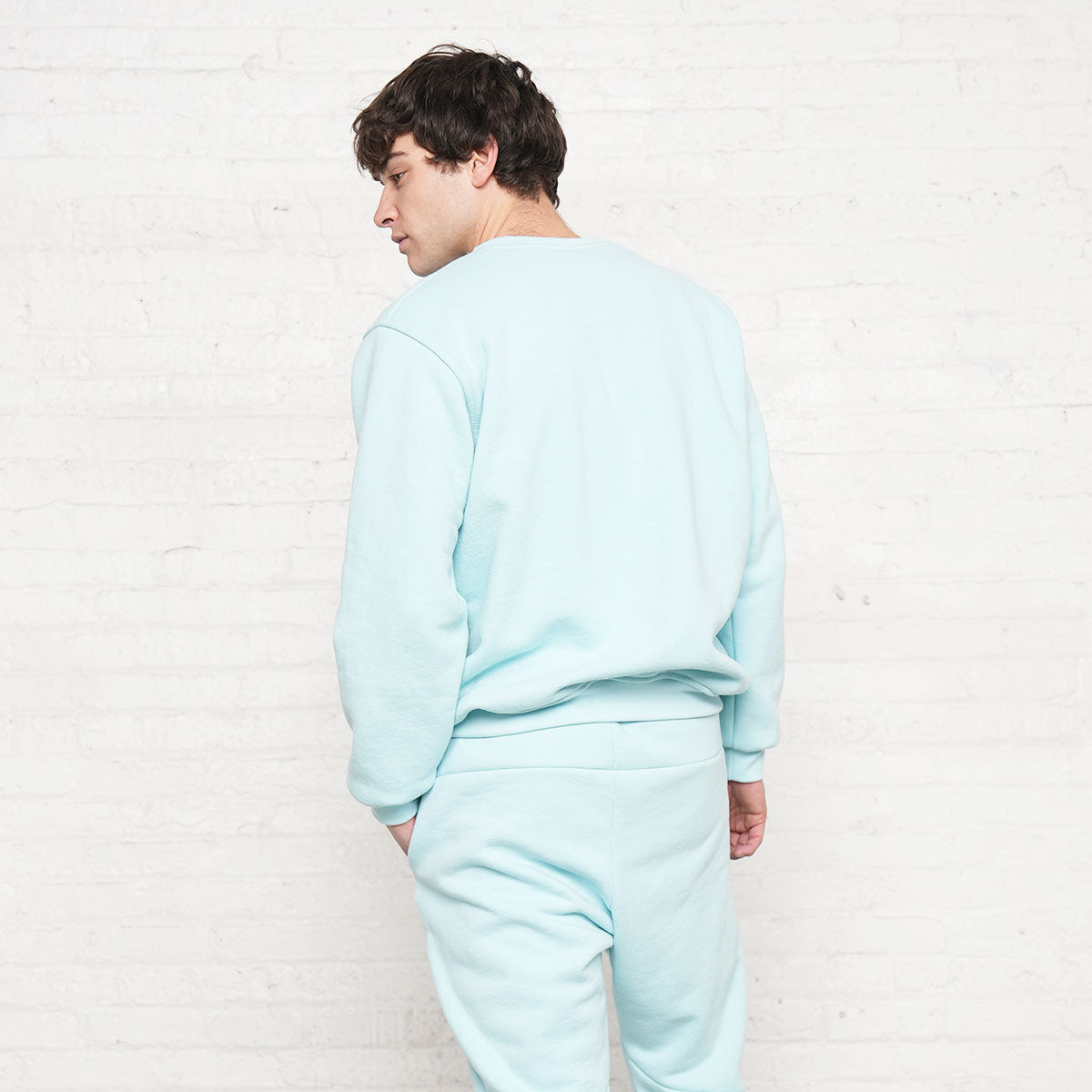 Collegiate Sweatshirt - Crystal