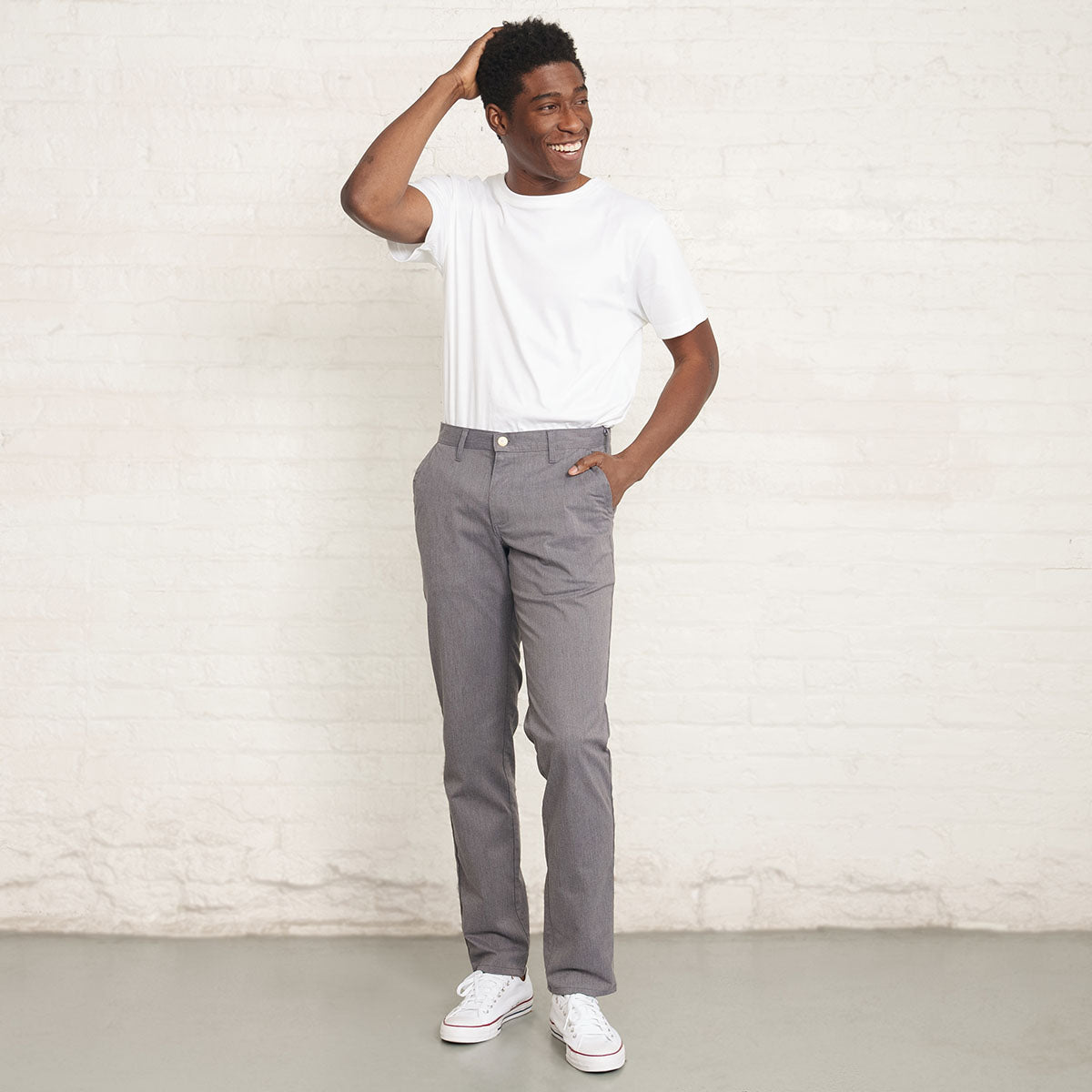 Stretch Chino - Grey