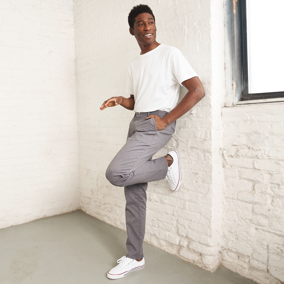 Stretch Chino - Grey