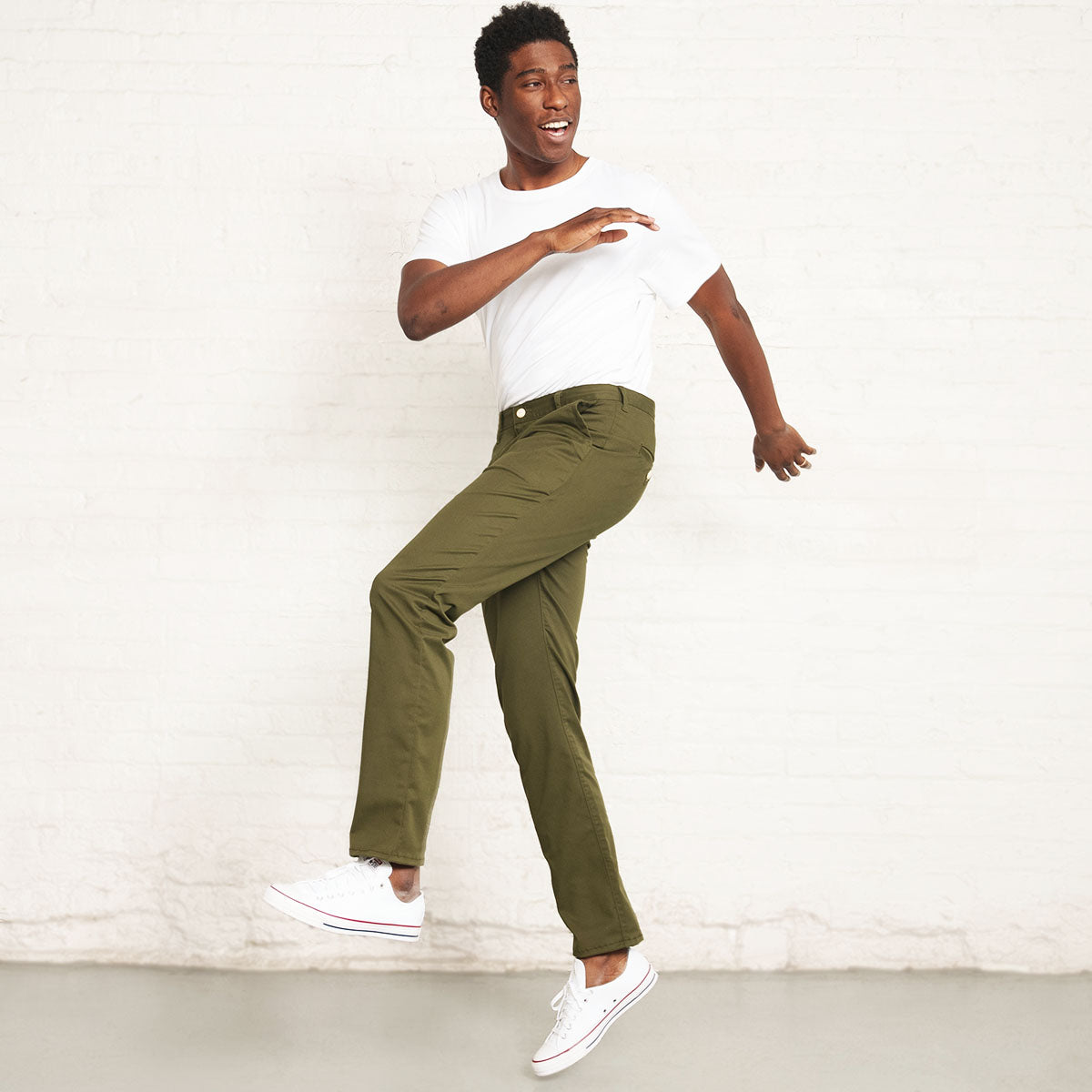 Stretch Chino - Olive