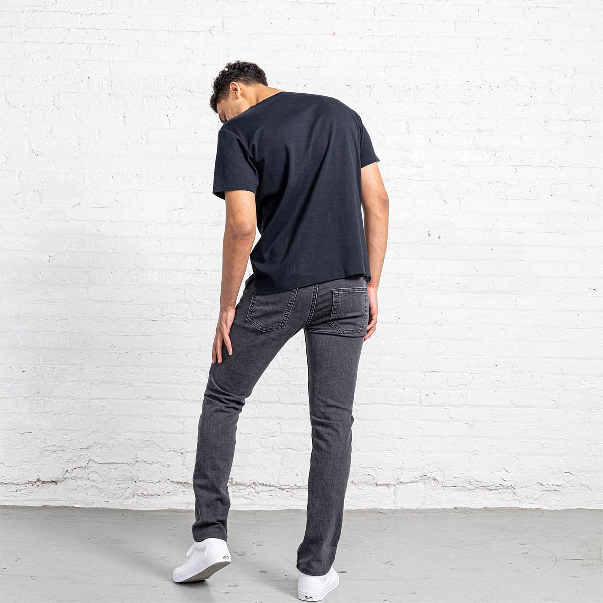 Slim Fit Grey Wash