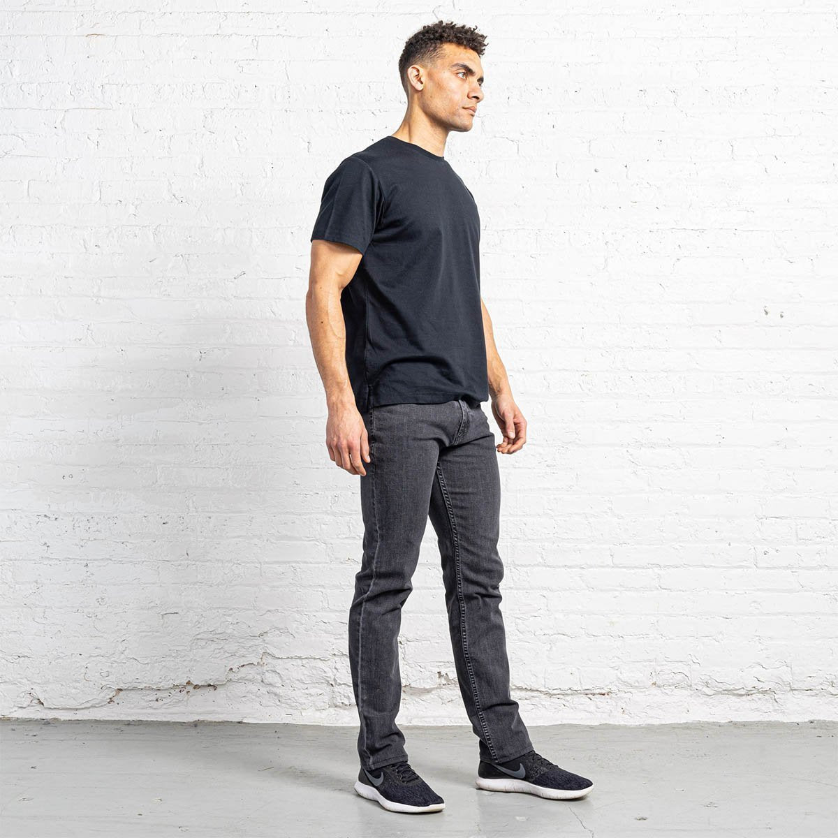 Tailored Fit Gray Wash