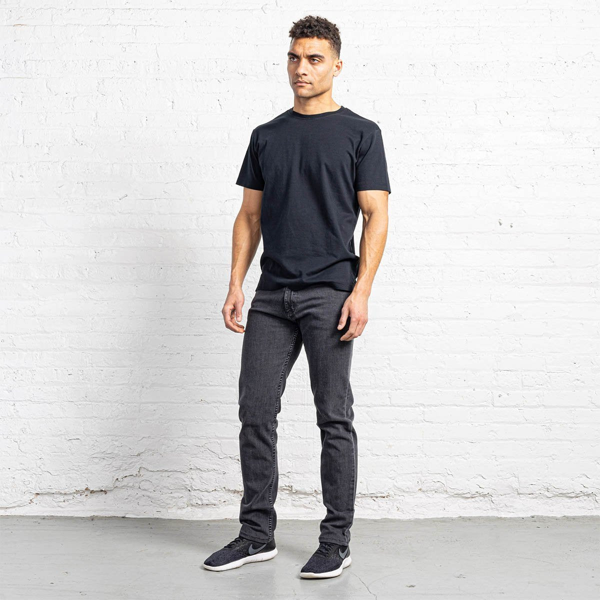 Tailored Fit Gray Wash