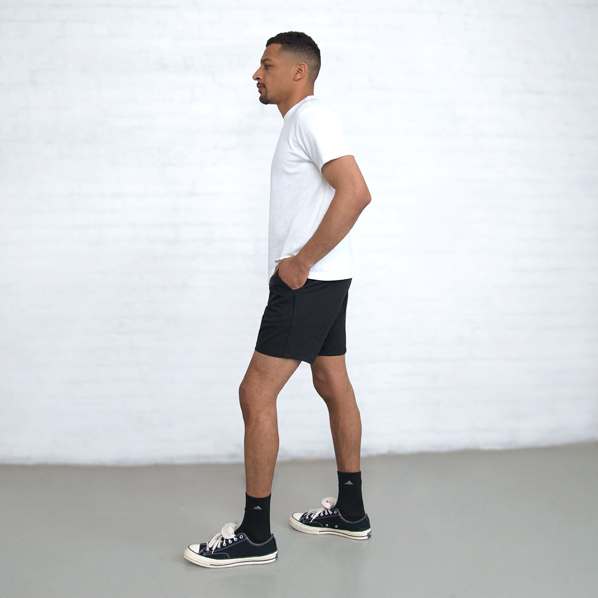 Tailored Technical Shorts - Black