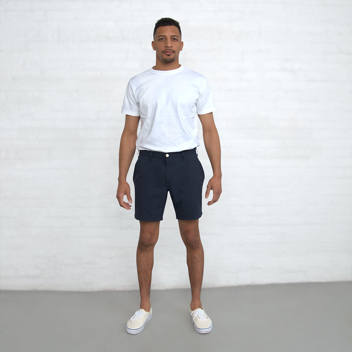Tailored Technical Shorts - Navy