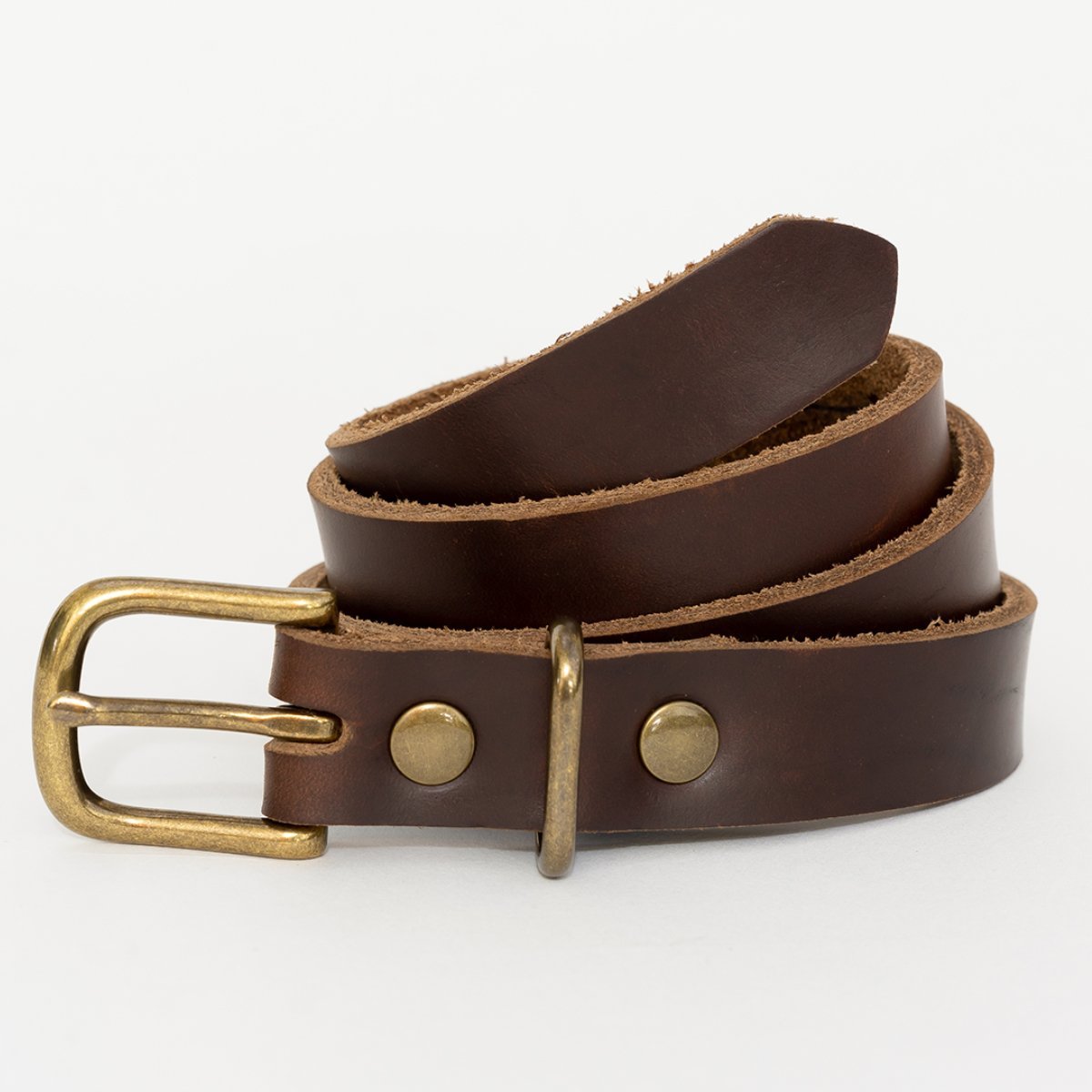 #1: Women's Brown Leather Belt