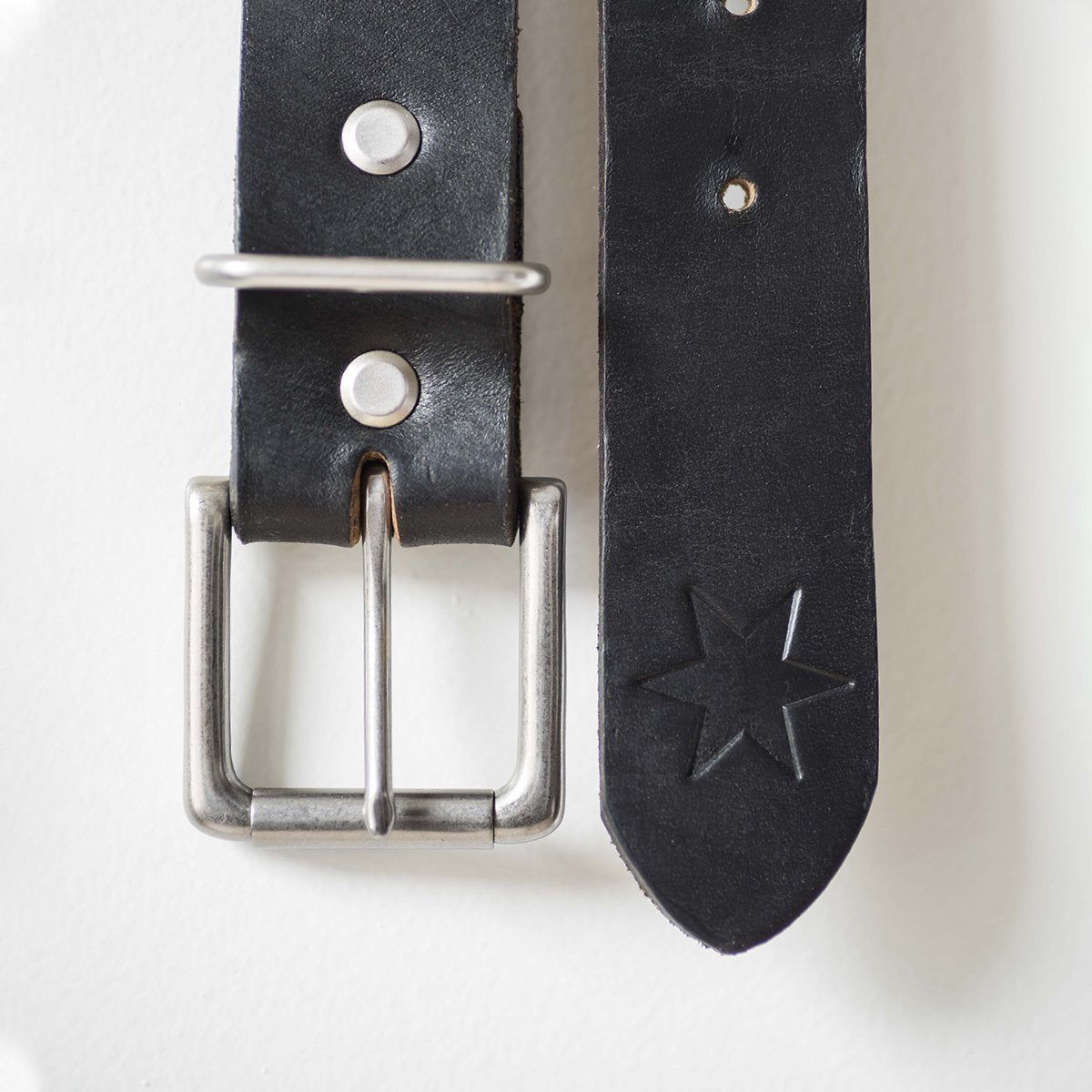 Black Leather Belt