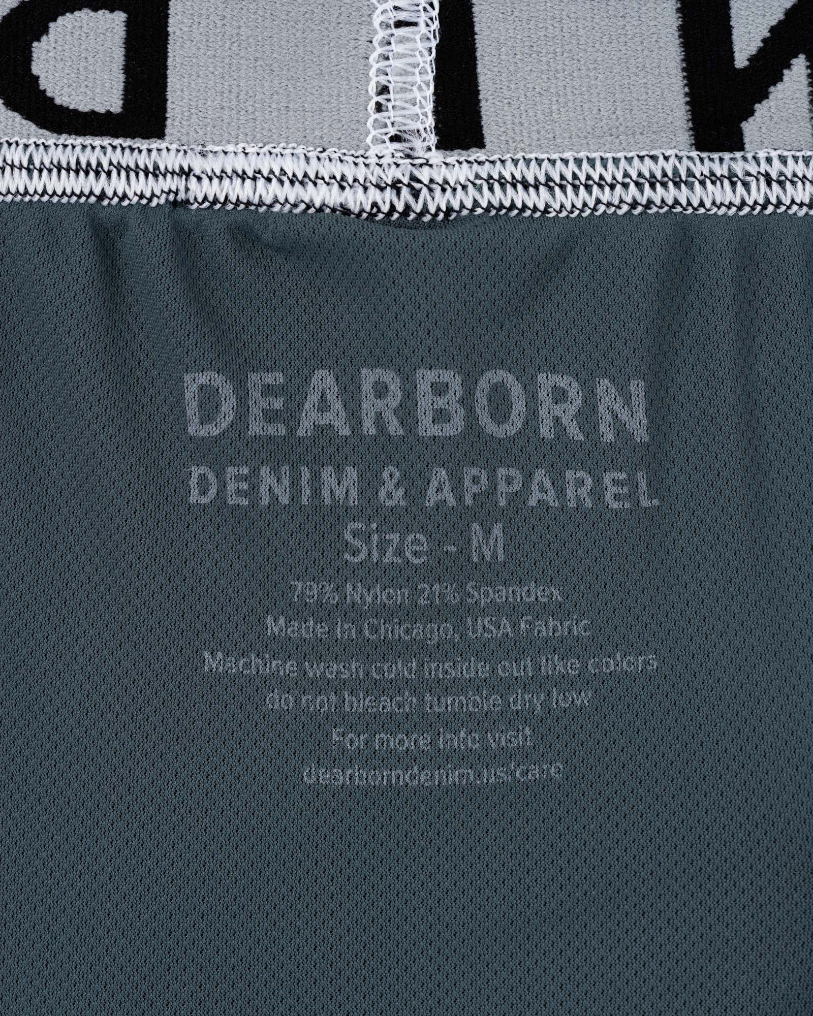 Color:Grey Men's Performance Boxer Briefs