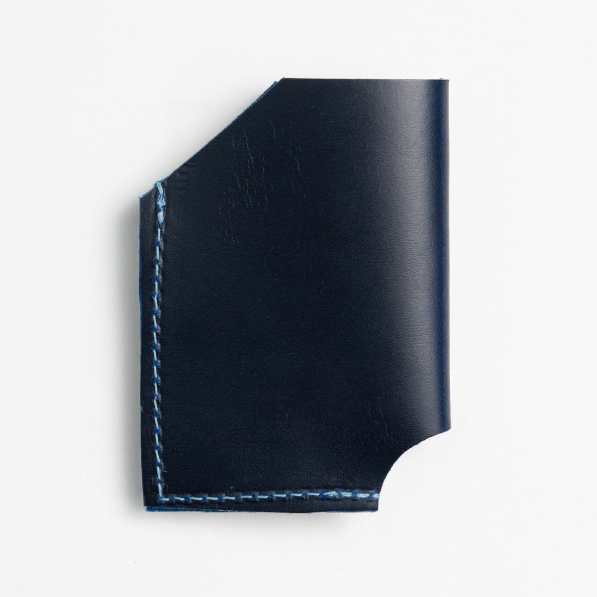 Persian Blue Leather Card Holder