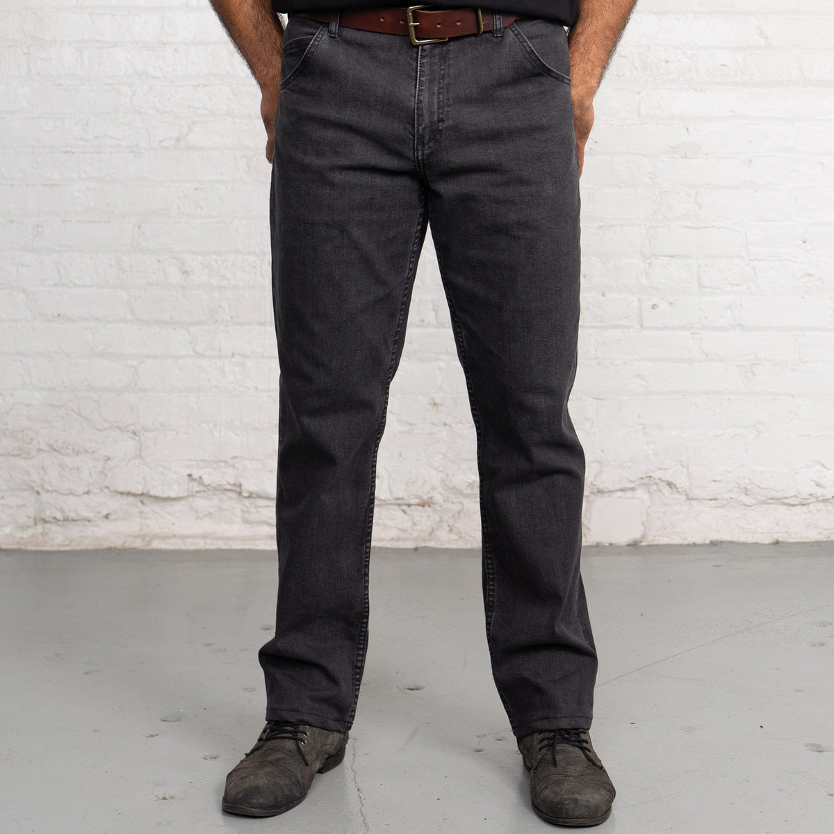 Relaxed Fit Grey Wash