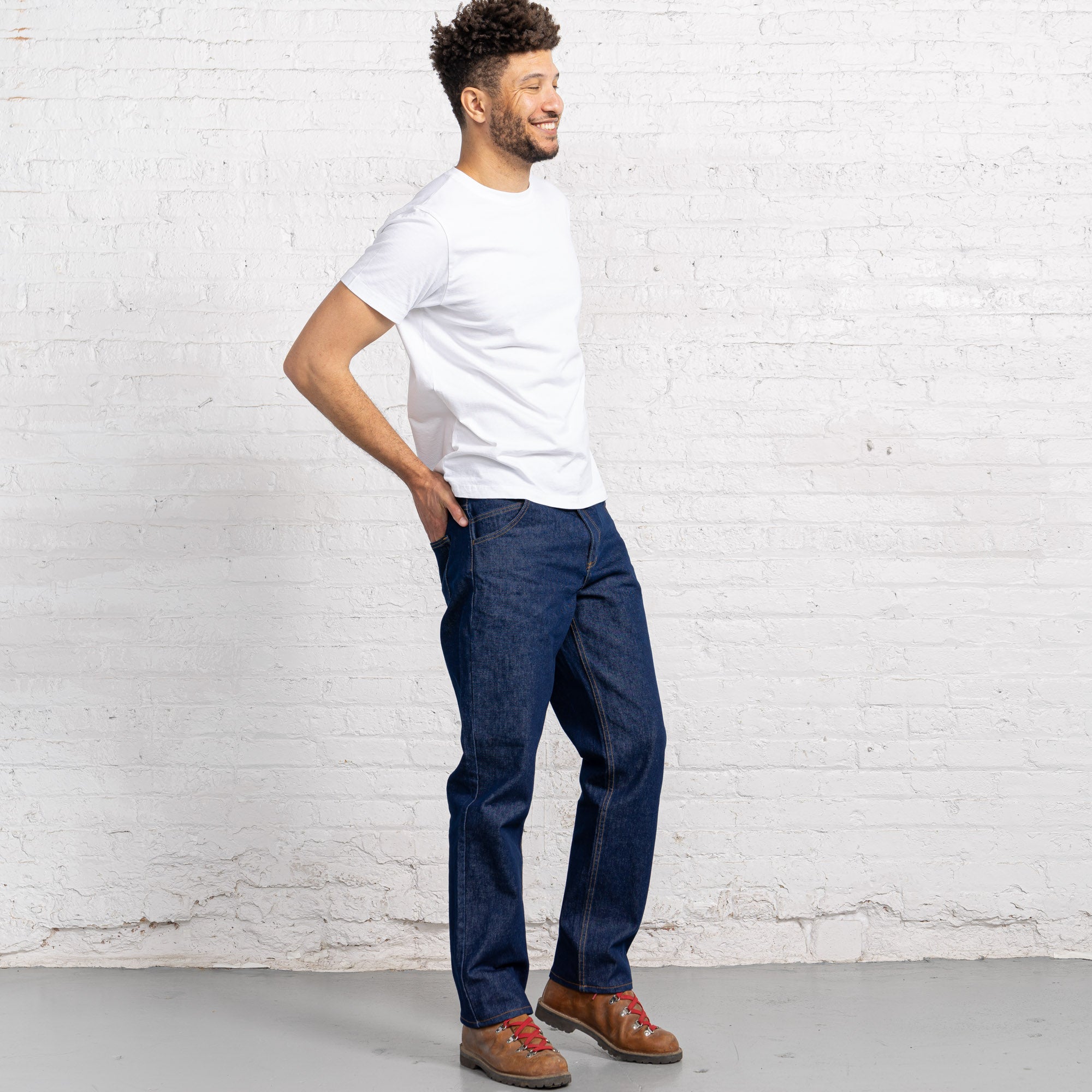 Slouchy jeans in 100% cotton - Blue | Benetton